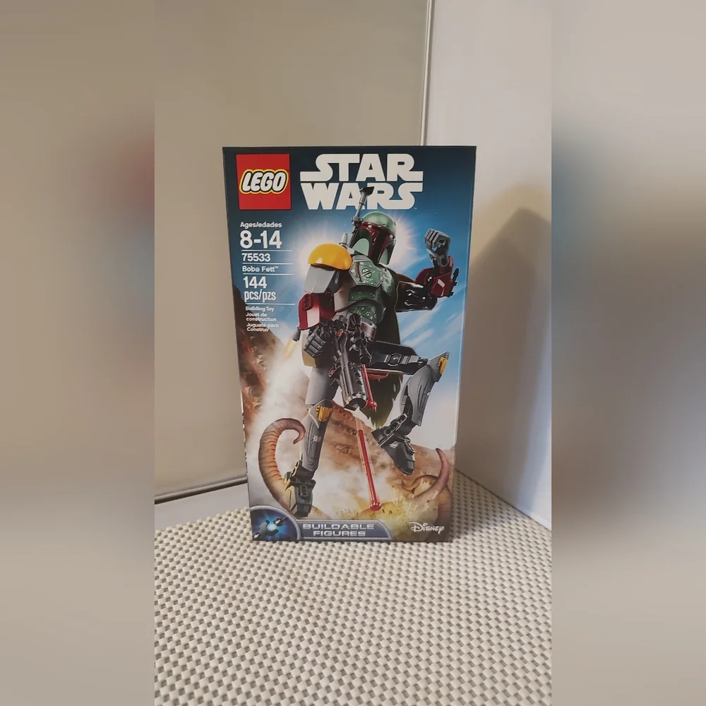 Lego 75533 Boba Fett Star Wars Building Toy Set Buildable Figure Disney